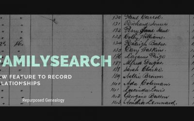 New FamilySearch Feature